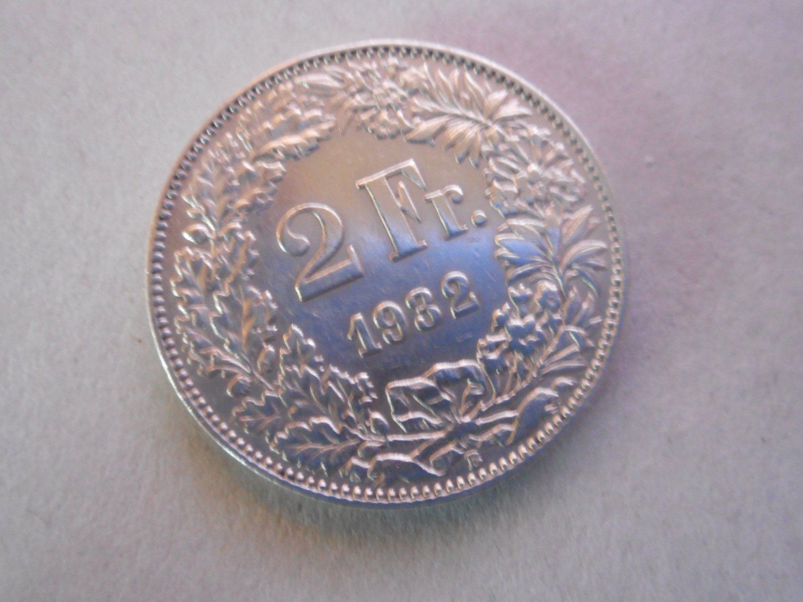Tutti le monete: 2 Fr. 1932 silber – Usato da Kriegstetten venduto da pizlad2010 1