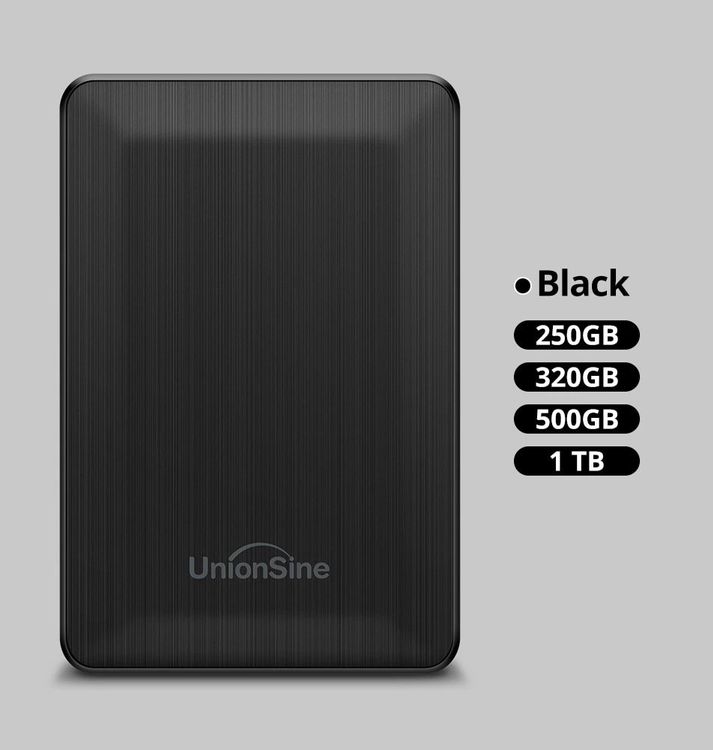 UnionSine-Disque dur externe HDD portable, USB 3.0, 2.5 , 250 Go, 320 Go,  500 Go, 1