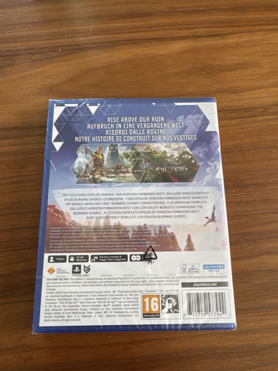 Sony Giochi: Horizont – Nuovo e nell'imballaggio originale da Buchs AG venduto da Butterfley01 2