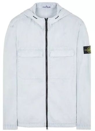 STONE ISLAND 106WN ‘OLD’ TREATMENT JACKE SKY BLUE /GR.XL NEU