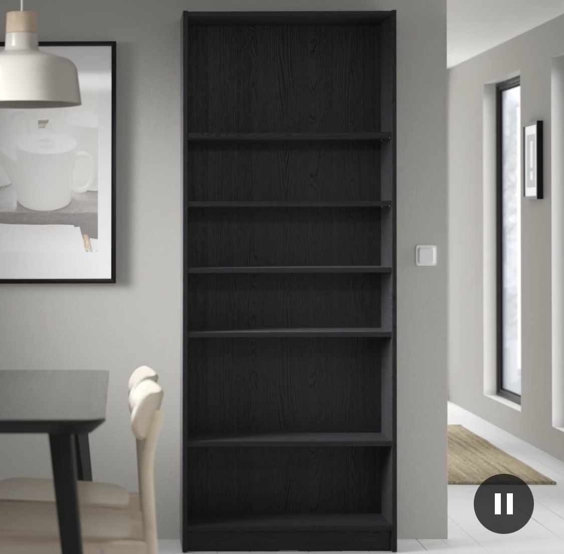 Ikea Étagères: IKEA Bücherregal BILLY Schwarz 80x28x202 – D'occasion à Uster par nic_nb77 7