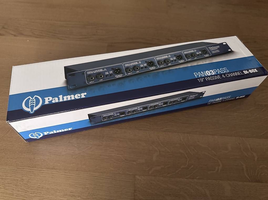 Musikinstrumente: Palmer Passive 4-Channel DI-Box – Gebraucht aus Oberentfelden von sfa_92rl
