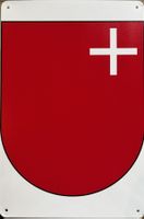Kanton Schwyz Blechschild Tafel Eidgenosse Sign Canton CH