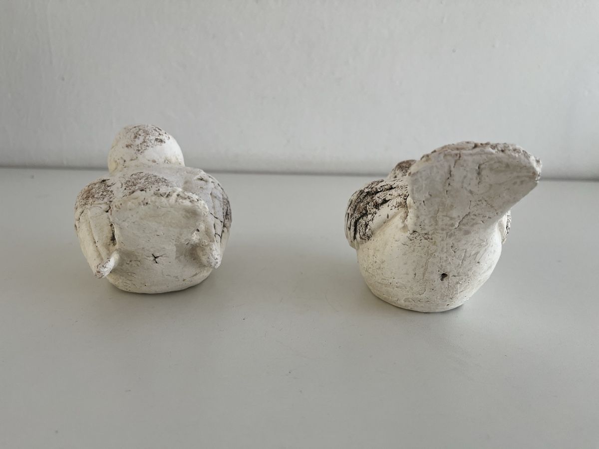 Figuren: 2 Vögel / Terracotta / Shabby Chic – Gebraucht aus Wetzikon ZH von seli03 3