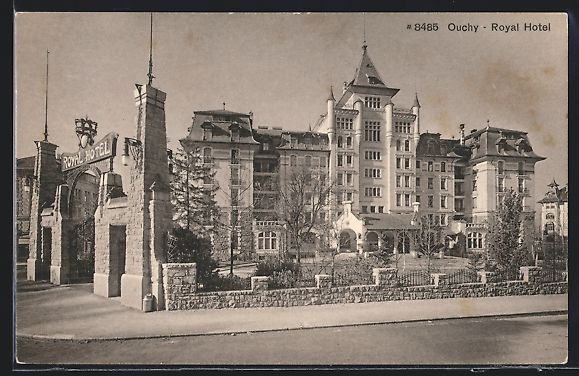 Ansichtskarten: AK Ouchy, Royal Hotel – Gebraucht aus Berlin von bartko-reher