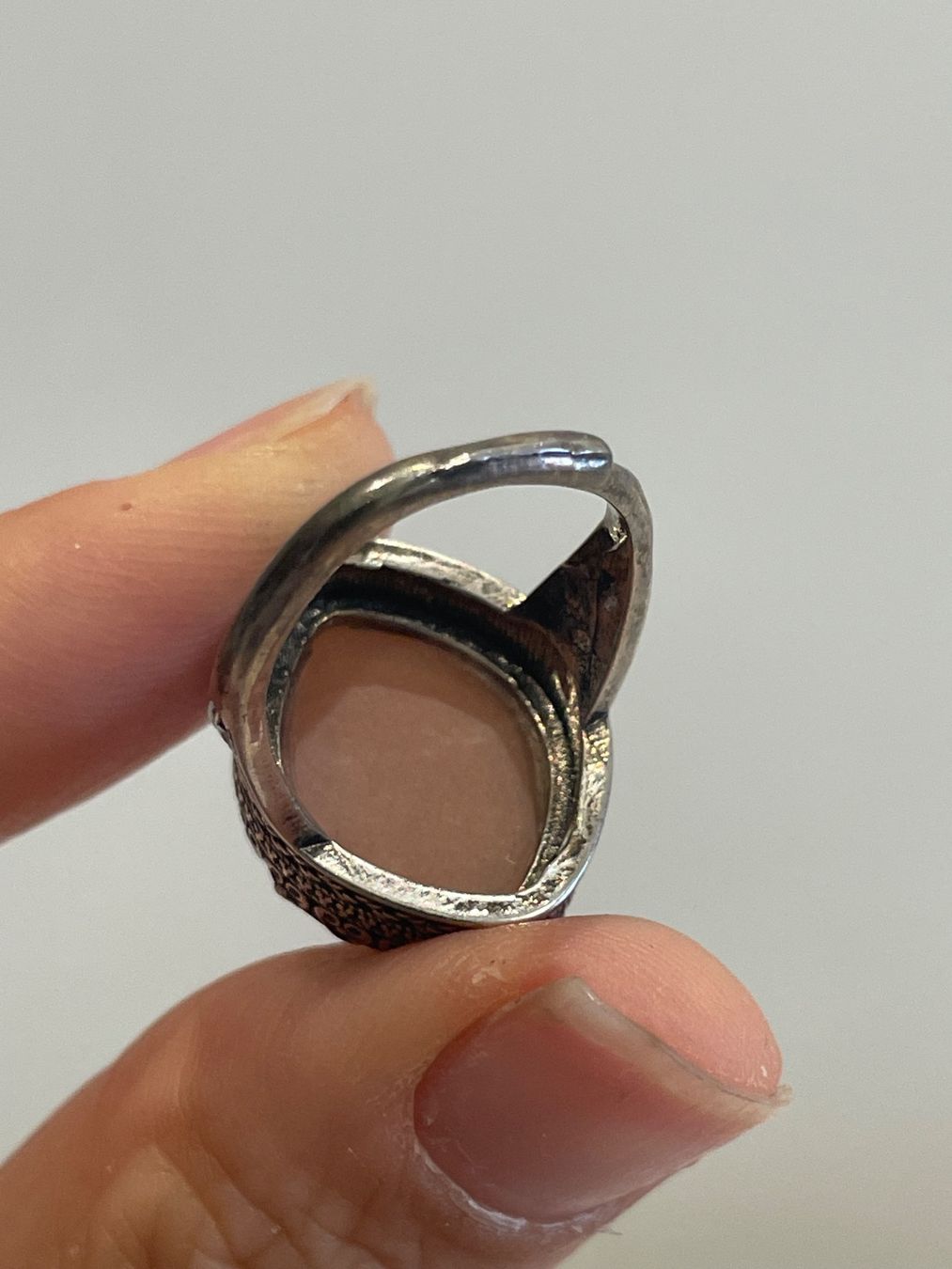 Ringe: Oranger Sonnenstein Ring  im Vintage-Stil – Neu und originalverpackt aus Schiers von sisikristall 2