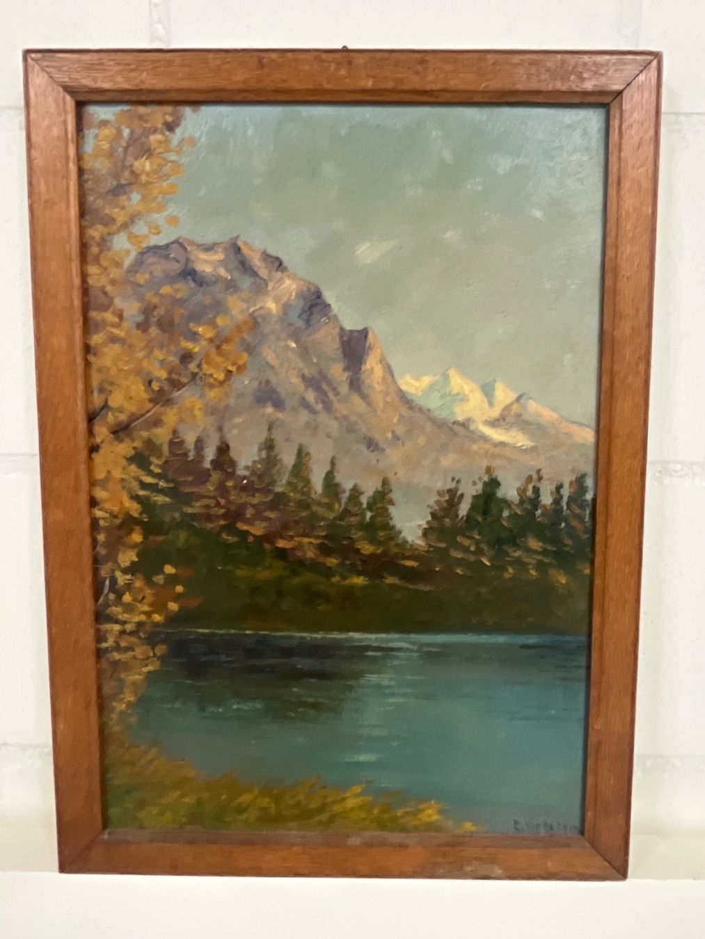 Dipinti: E. Wettstein ÖlGemälde – Usato da Basel venduto da PAUL_ART