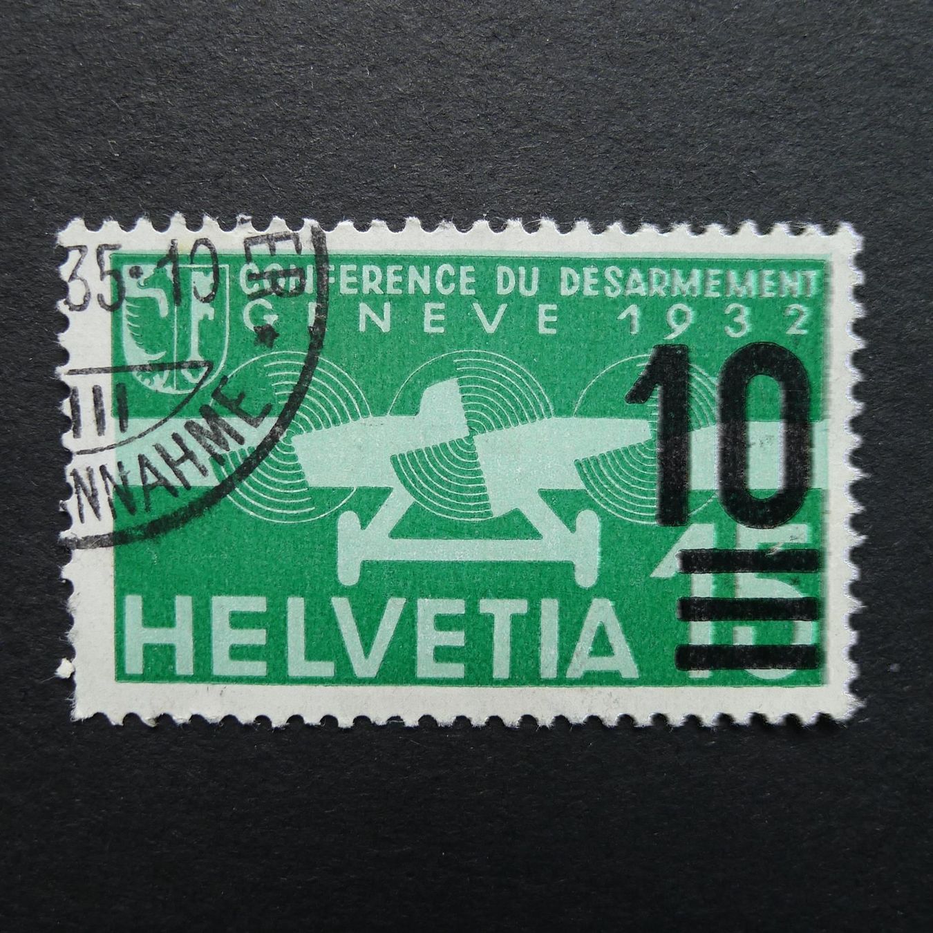 Tous les timbres: 1935 Nr. F20.1.09 Kat. Fr. 300.- – D'occasion à Dagmersellen par wyss1982