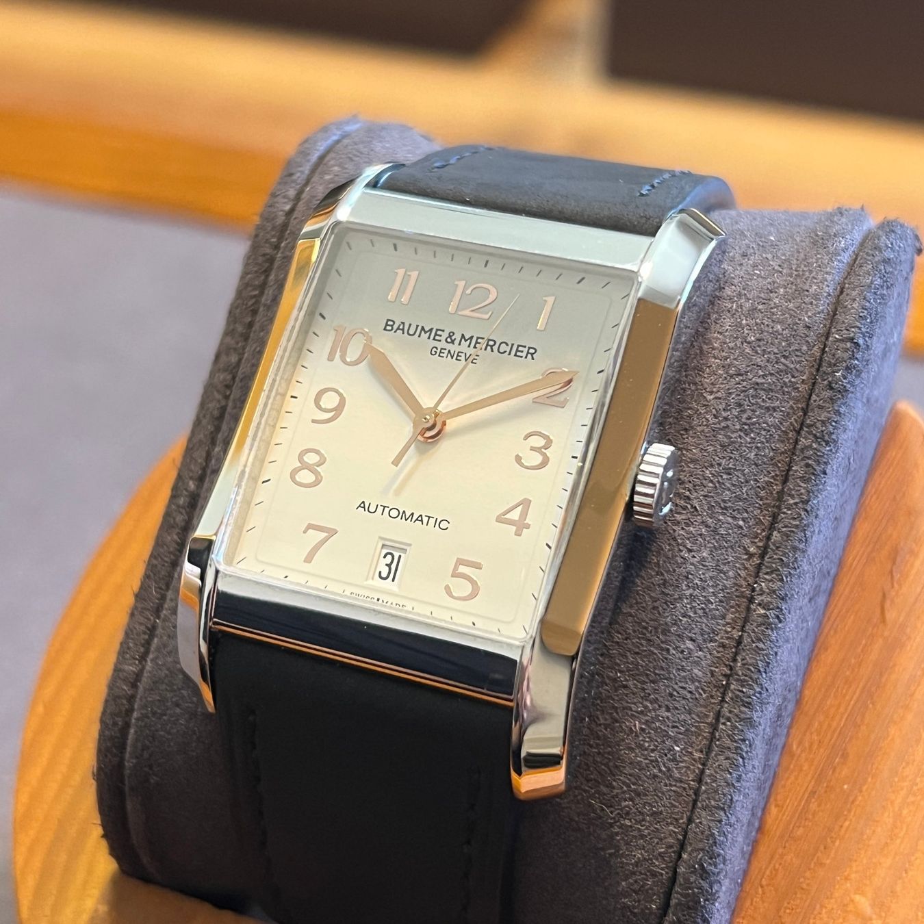 Baume & Mercier Orologi: Baume & Mercier Hampton Automatic Full Set M0A10156 – Usato da Carouge GE venduto da Watchaser 2