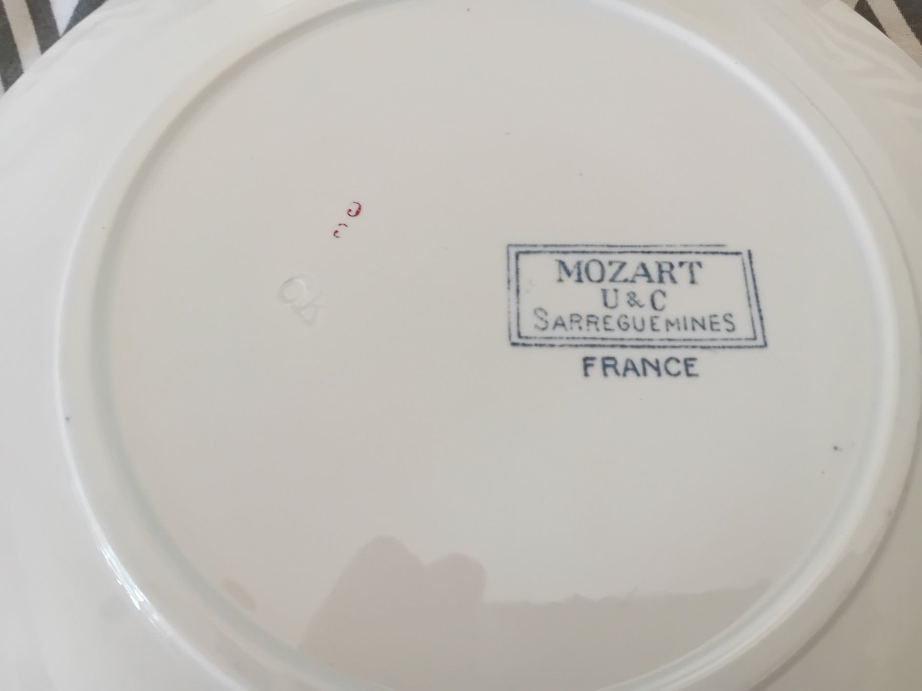 Piatti: Sarreguemines "Mozart" Dessertteller – Usato da Arbon venduto da kor_w5lq 3