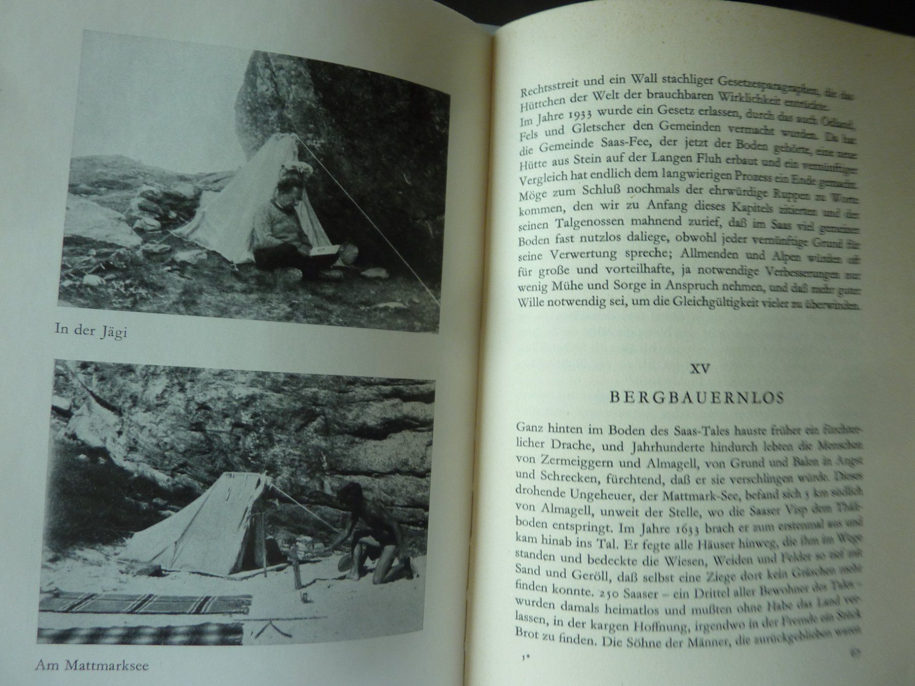 Libri: OSKAR ECKSTEIN. SEITENPFADE UM SAAS-FEE.. 3. AUFL, 1941 – Usato da Zürich venduto da Rrehsuah 6