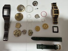 Div.Werke und Uhrenteile IWC/Omega usw.(3)