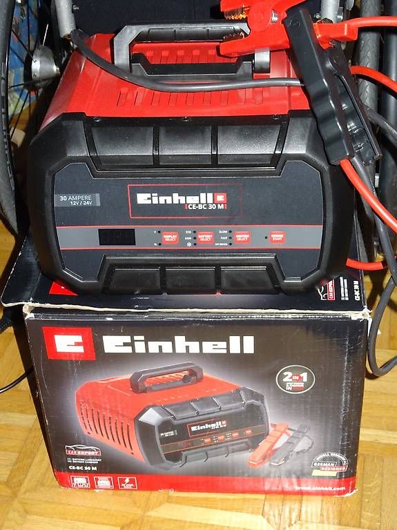 Einhell Caricabatterie: Einhell CE-BC 30M Ampere zwei in eins – Nuovo e nell'imballaggio originale da Buttisholz venduto da rappirosen 1