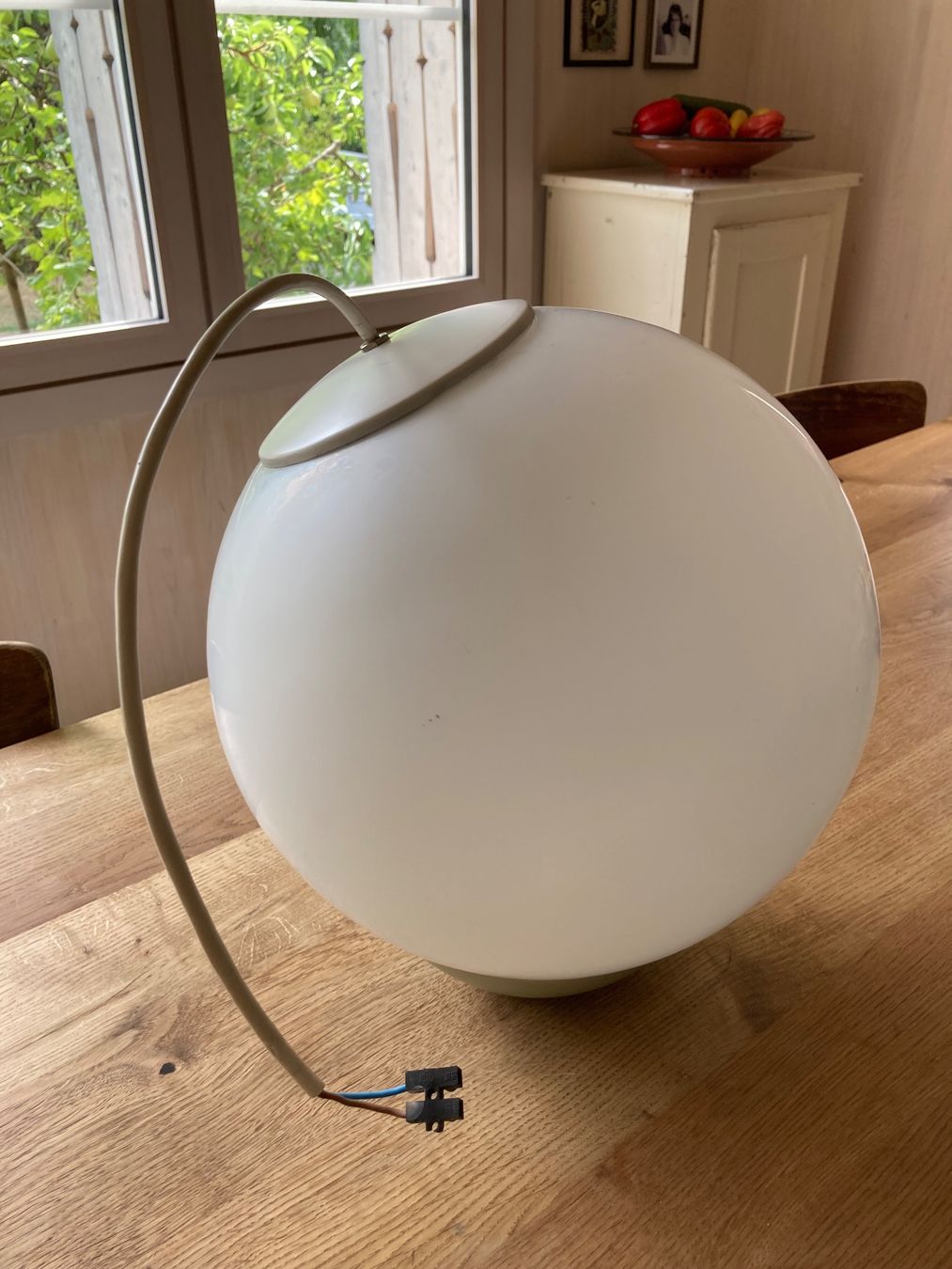 Lampadari & plafoniere: Milchglas Pendelleuchte Glaskugellampe – Usato da Bauma venduto da mimiloti 3