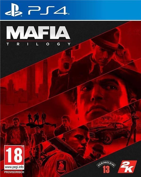 Mafia Trilogy PS4 Spiel, 3 CD Spiele