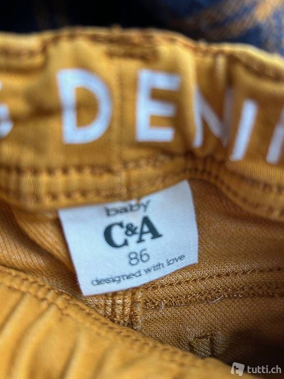 Lotti & Set di vestiti: Holzfäller Hemd & Jeans in Grösse 86 – Usato da Alterswil FR venduto da florep 2