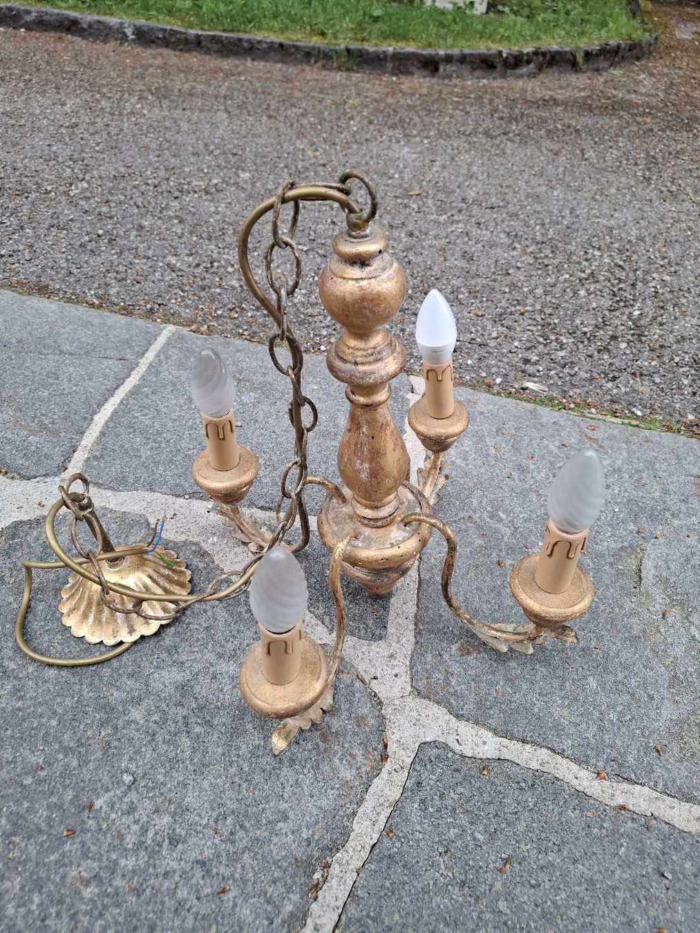 Kronleuchter & Deckenlampen: Lustre en bois – Gebraucht aus Le Locle von Maria.222 2