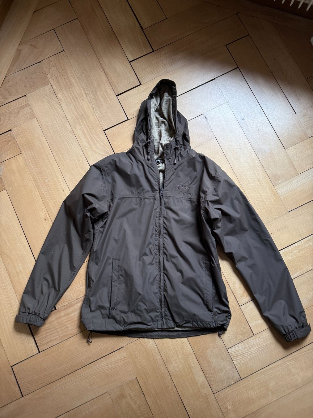 Vestes: OX - Regenjacke dunkelbraun M – D'occasion à Zürich par Diazaio