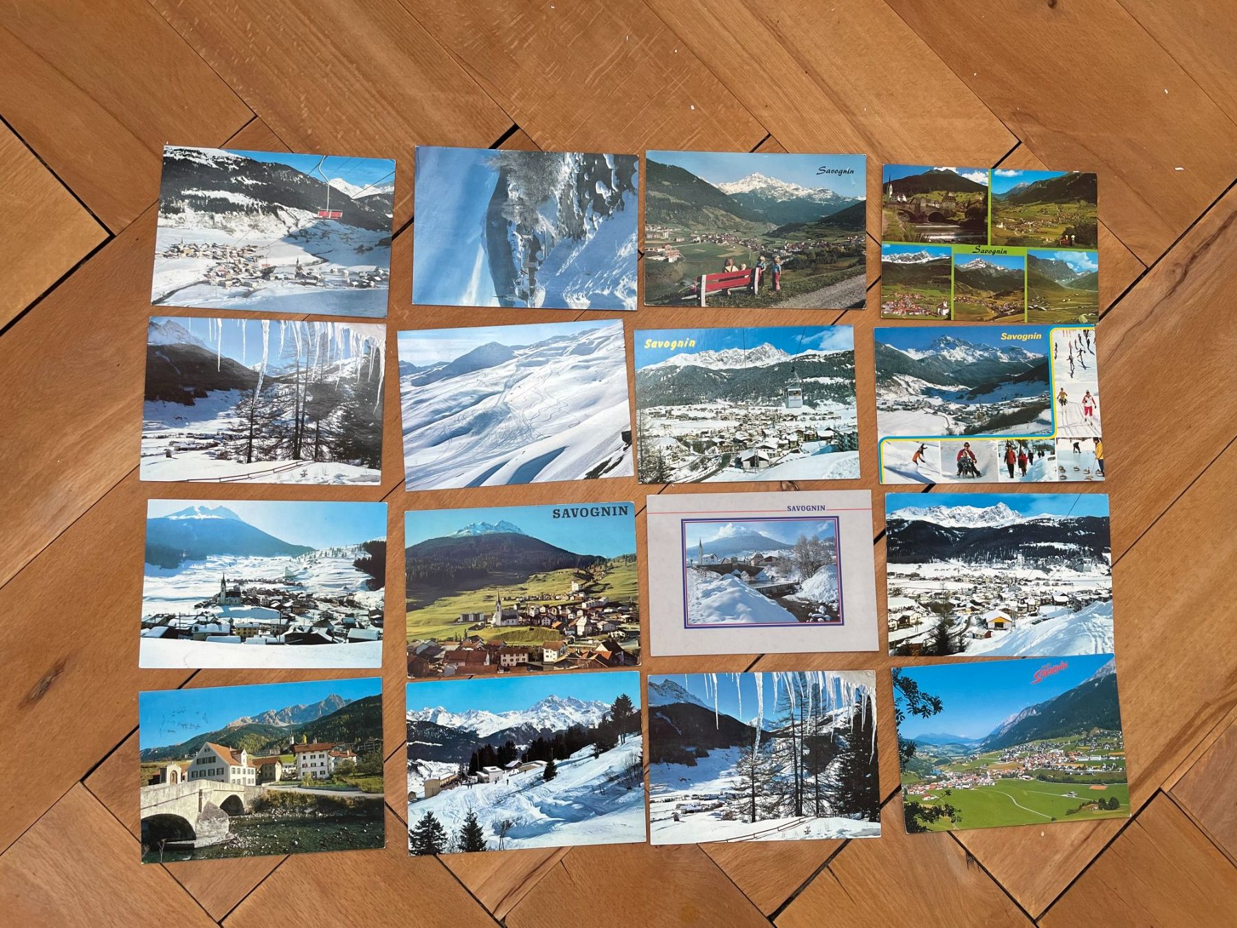 Cartes postales: AK GR 28 Ansichtskarten aus Savognin – D'occasion à Thal par Danny82