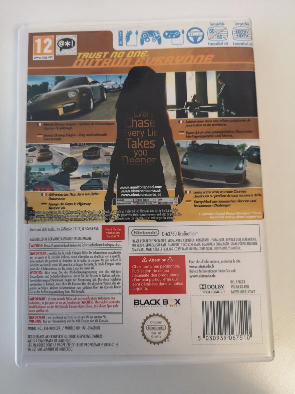 Nintendo Spiele: Need for Speed Undercover (Wii) – Gebraucht aus Herisau von  2