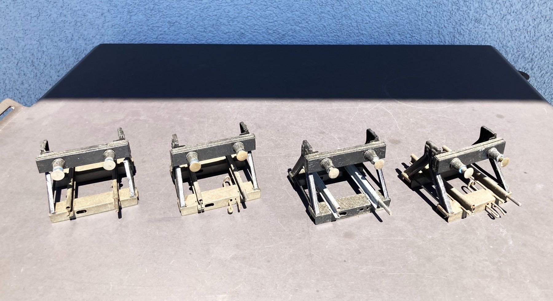 Märklin Modellini di ferrovie: Vier Märklin Prellböcke – Usato da Therwil venduto da kuuvalo 1