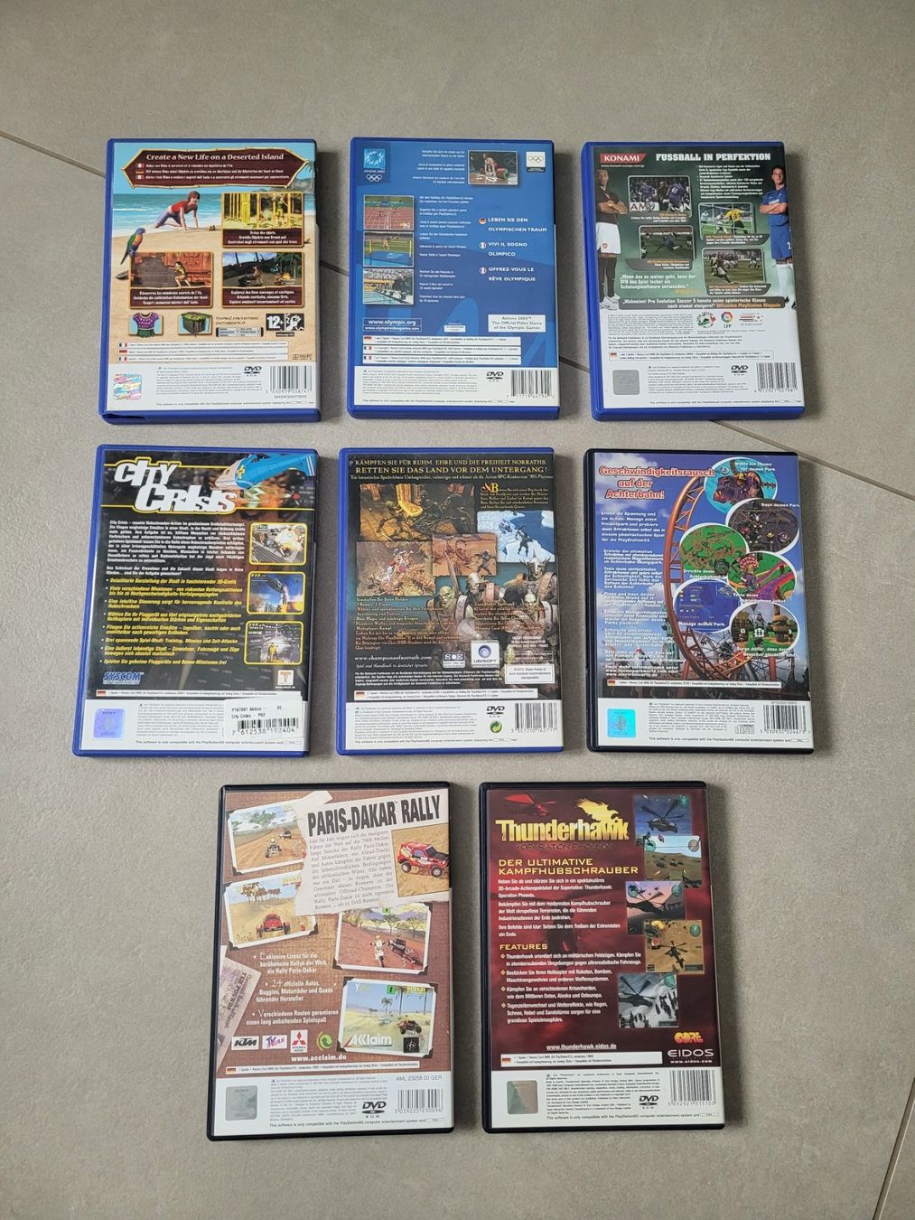 Giochi: 8x PS 2 Games / Playstation 2 (PAL) – Usato da Uezwil venduto da -Retrogames- 1