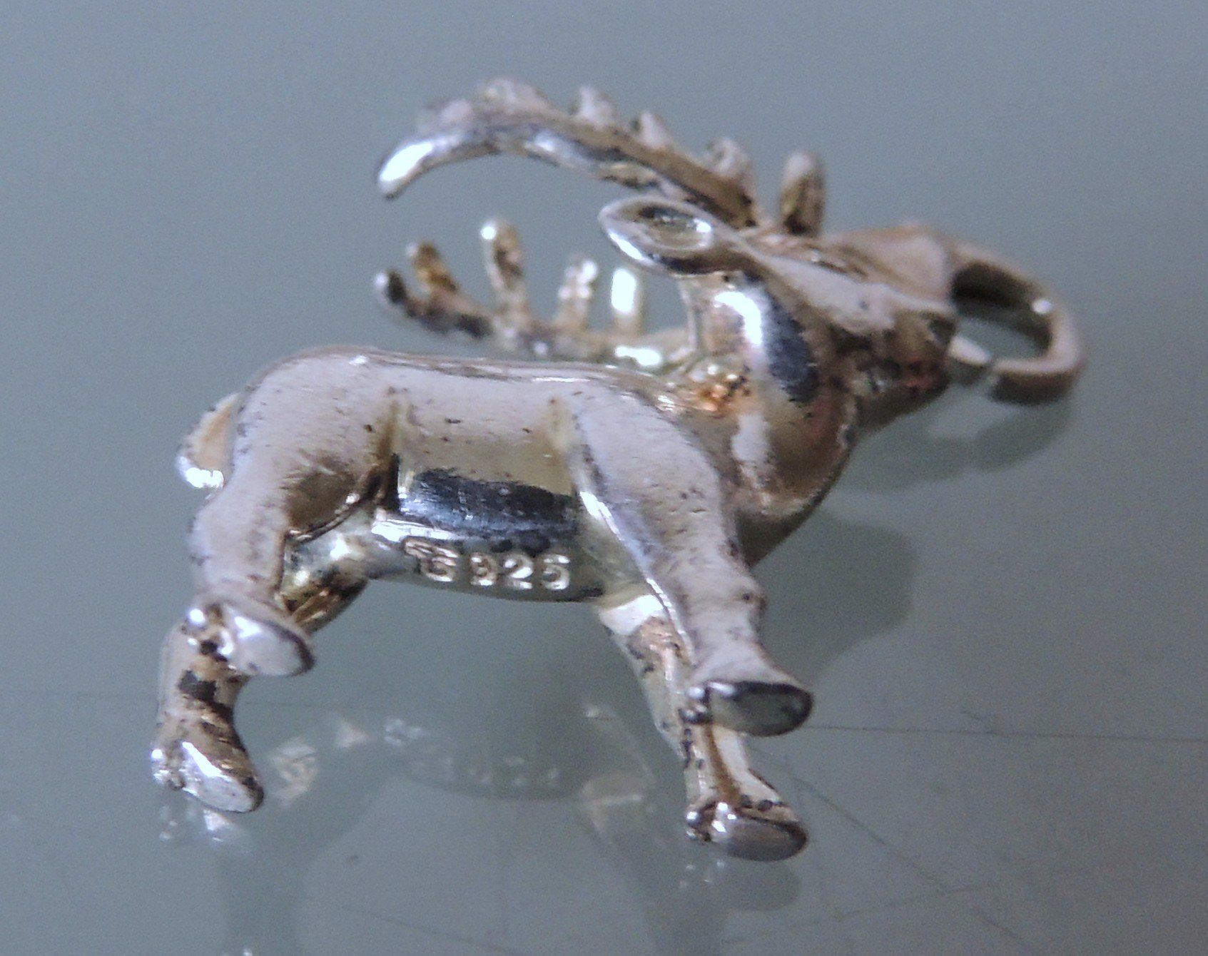 Thomas Sabo Anhänger: THOMAS SABO Silber 925 Charm Hirsch Anhänger – Gebraucht aus Waldenburg von schaller707 3