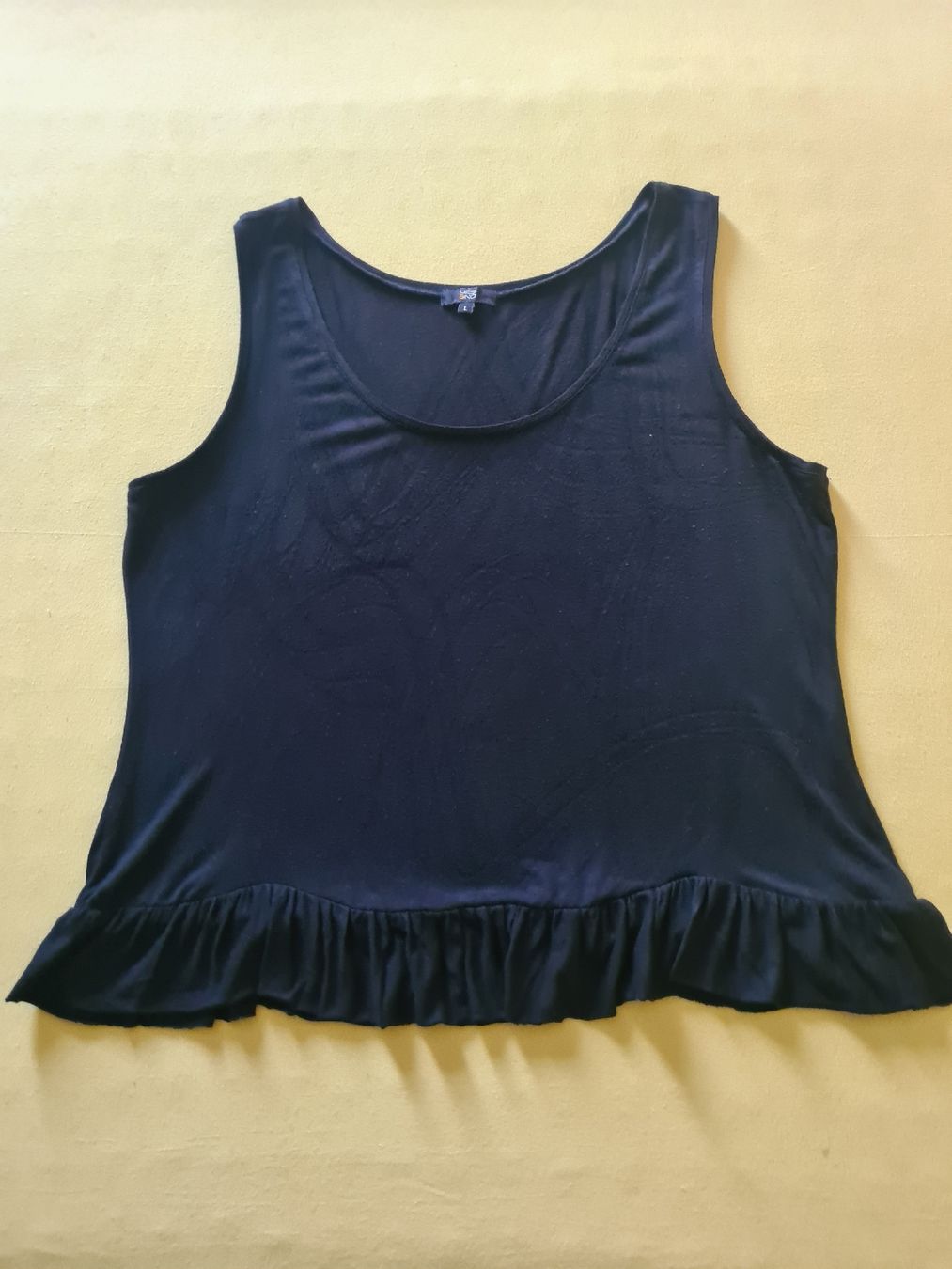 Yes Or No Top: Schwarzes Sommer Top, Grösse L, – Usato da Winterthur venduto da Jana1701