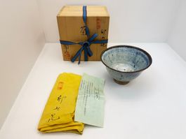 Teeschale Japan Chawan Keramik-  20. Jh. „Karatsu"