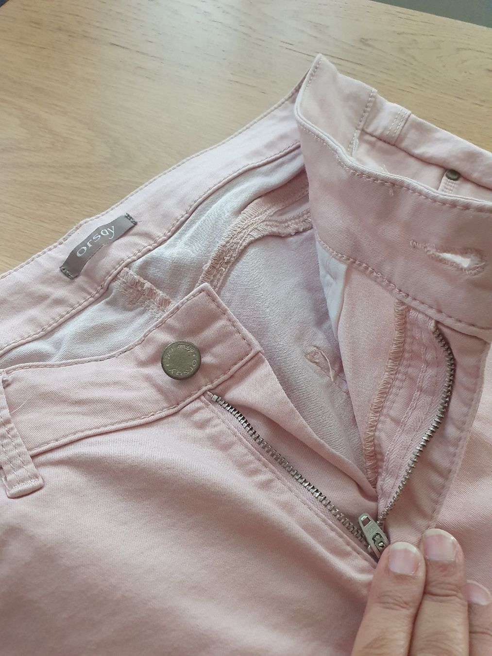 Orsay Jeans: Orsay Sommer Jeans, Rosa, Grösse 42, – Neu (gemäss Beschreibung) aus St.Gallen von Avena135 1