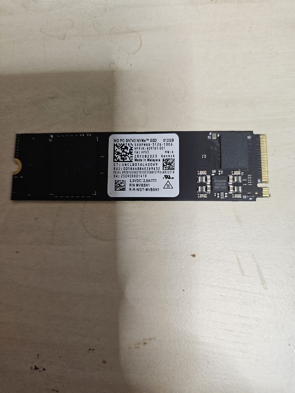 Western Digital Dischi rigidi: Festplatte 512 Gb  – Usato da Burgdorf venduto da weggu.666
