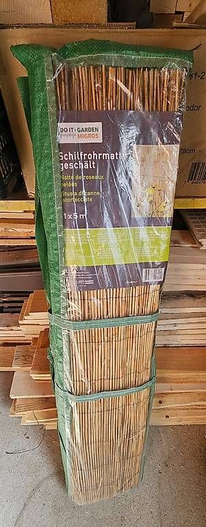 Paraventi: Schilfrohrmatte 1x5m – Nuovo e nell'imballaggio originale da Movelier venduto da Jasmin2812