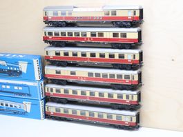 Märklin 6 x TEE Personenwagen Set H0