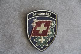 Armeestab, Badge mit Klett