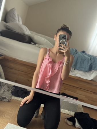 Tally Weijl Ruffle Tank Top - Size S