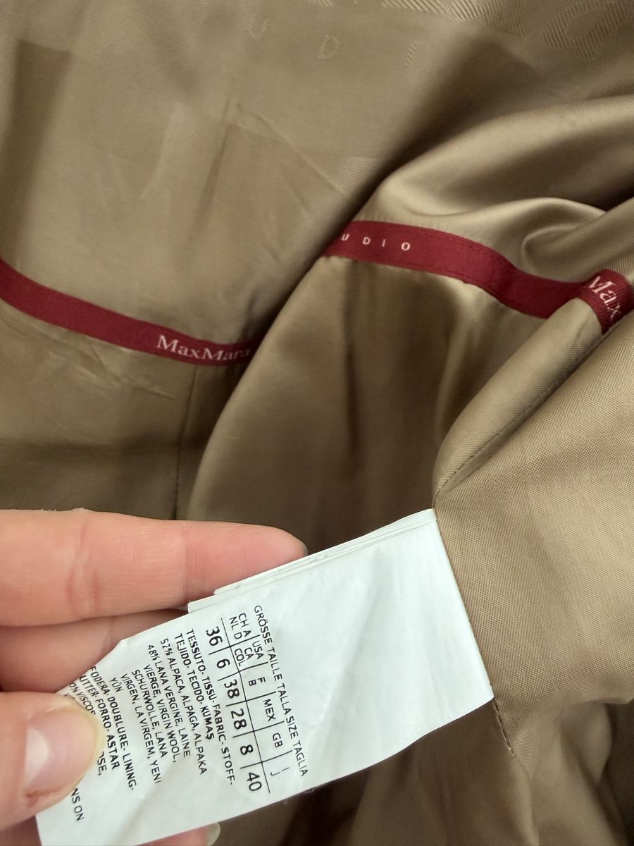 Max Mara Manteaux: Mantel Max Mara Studio Gr 36 – D'occasion à Baar par miami88mami 4