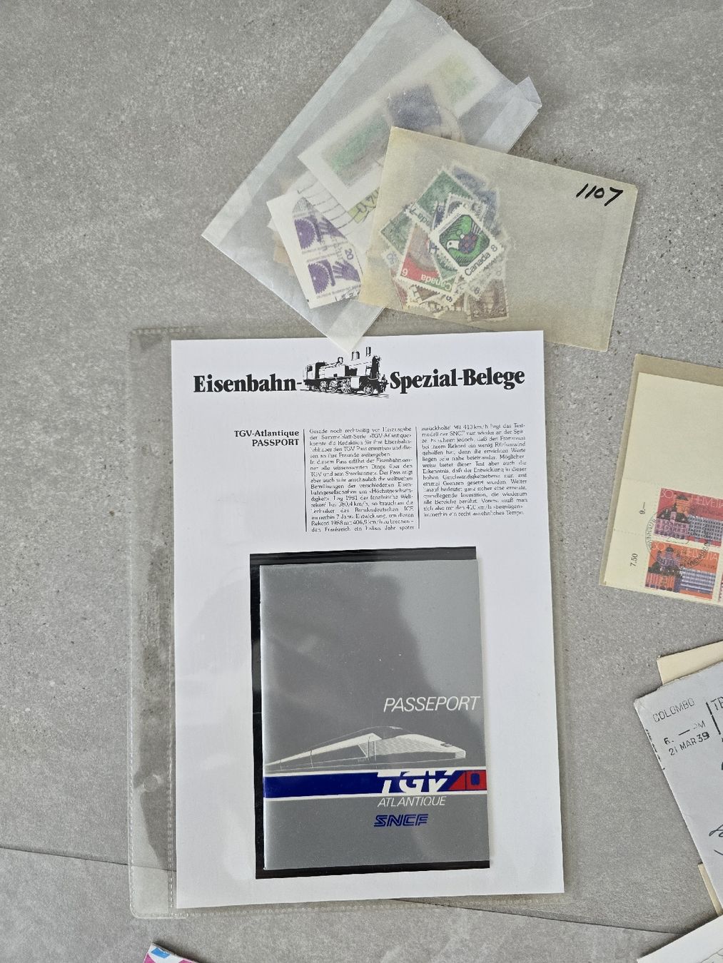 Tutti i francobolli: Sammlung alter Briefmarken und Ersttagsbriefe,  – Nuovo (secondo la descrizione) da Uznach venduto da Ardi012 3