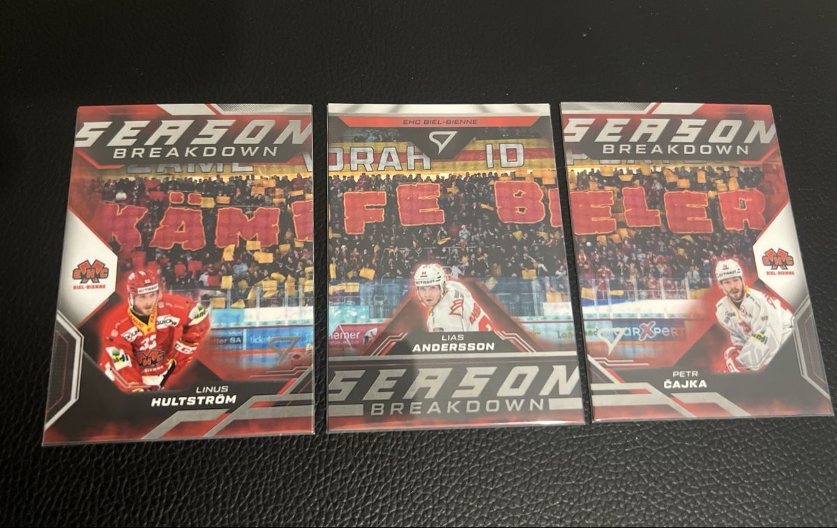 Sportzoo playoffs 25/26 Season Breakdown EHCB full set (Neu (gemäss ...