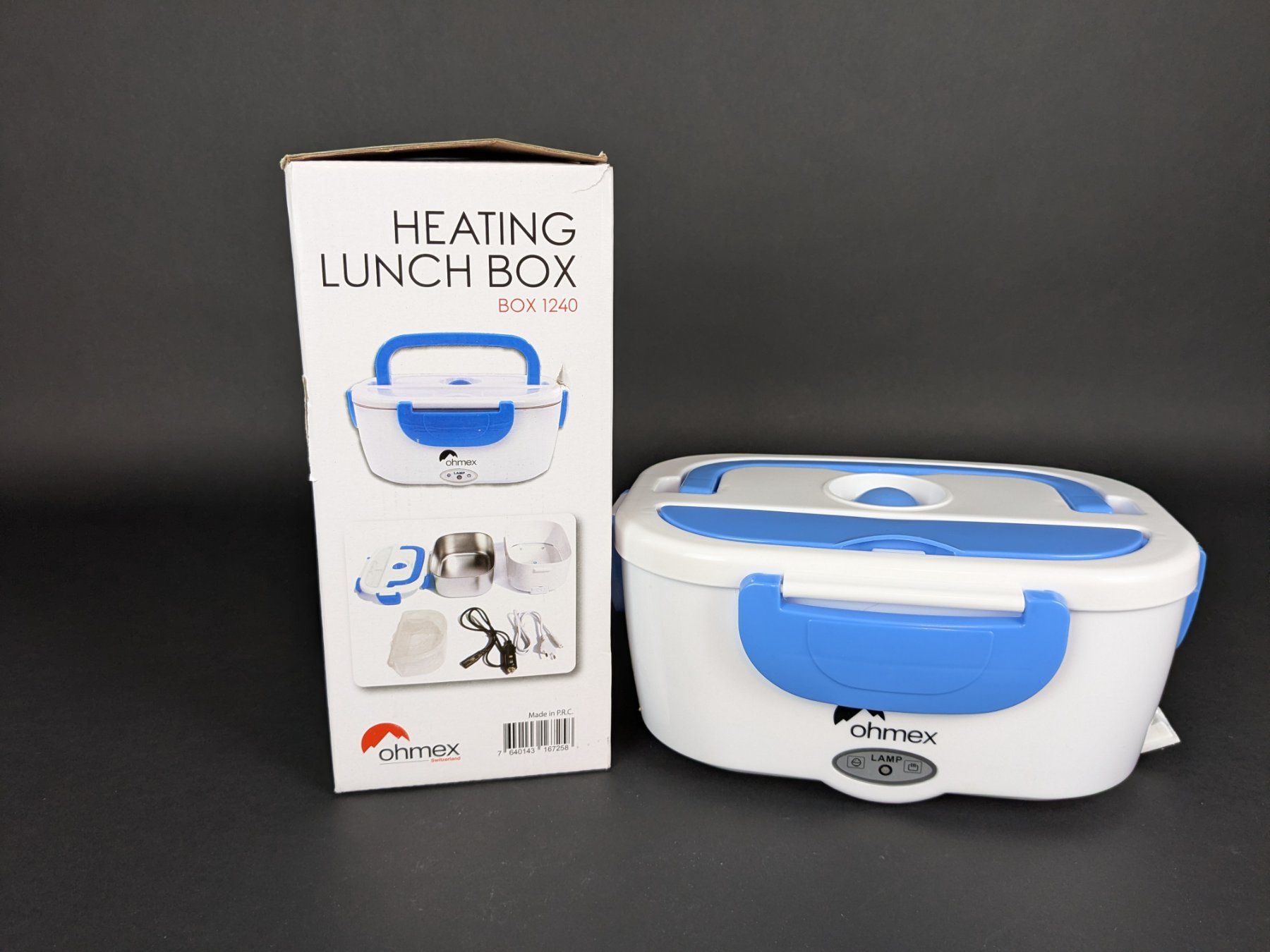 Ohmex Elettrodomestici da cucina: OHMEX  heizbare Lunchbox – Nuovo (secondo la descrizione) da Thun venduto da Restwert_Thun 1