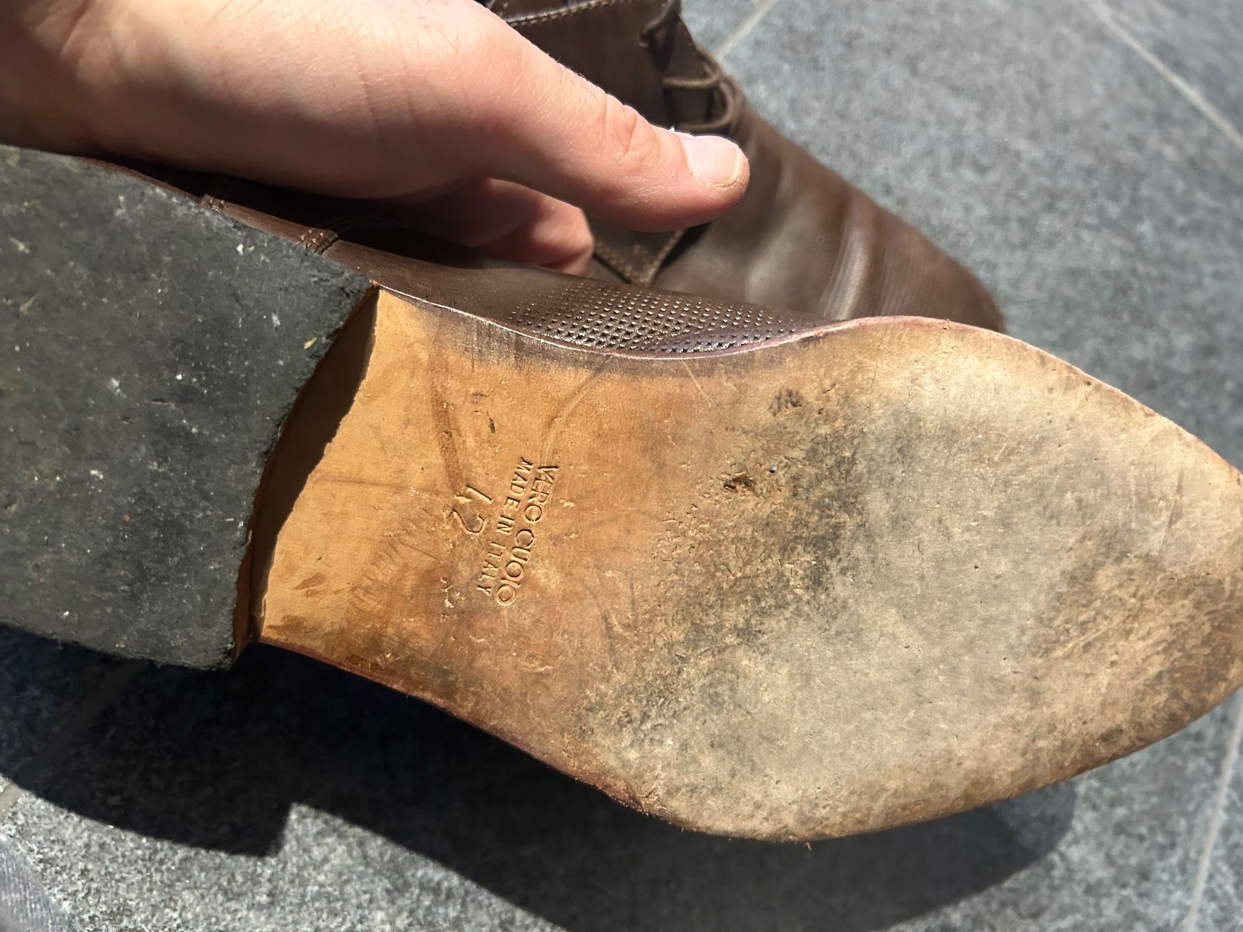 Scarpe da uomo: chaussure Vero cuelo d italie – Usato da Ravoire venduto da martigny1921 3