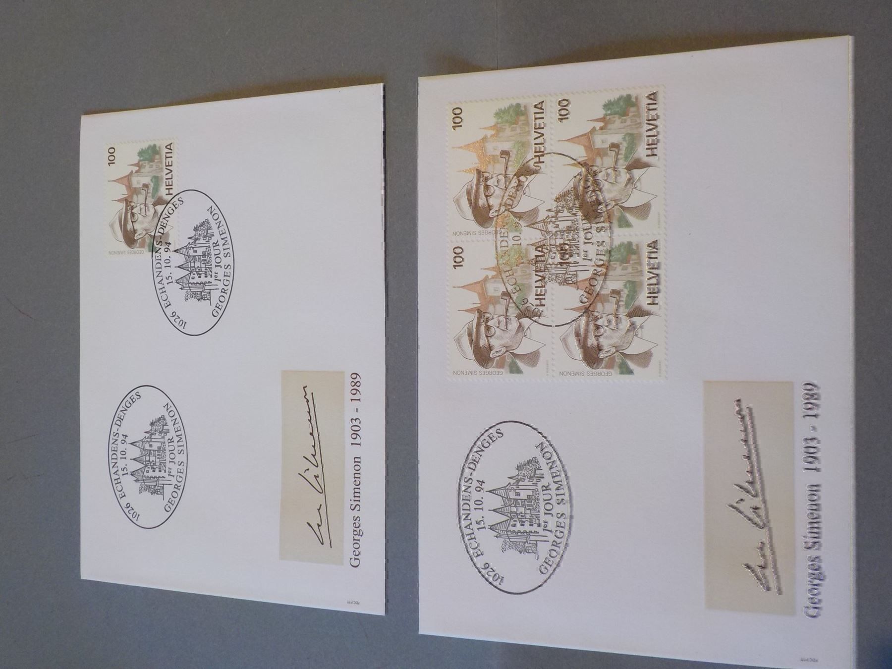Alle Briefmarken: 1994, FDC, Gemeinschaftsausg. CH/B/F – Neu (gemäss Beschreibung) aus Muri b. Bern von Ricardoverkauf 1