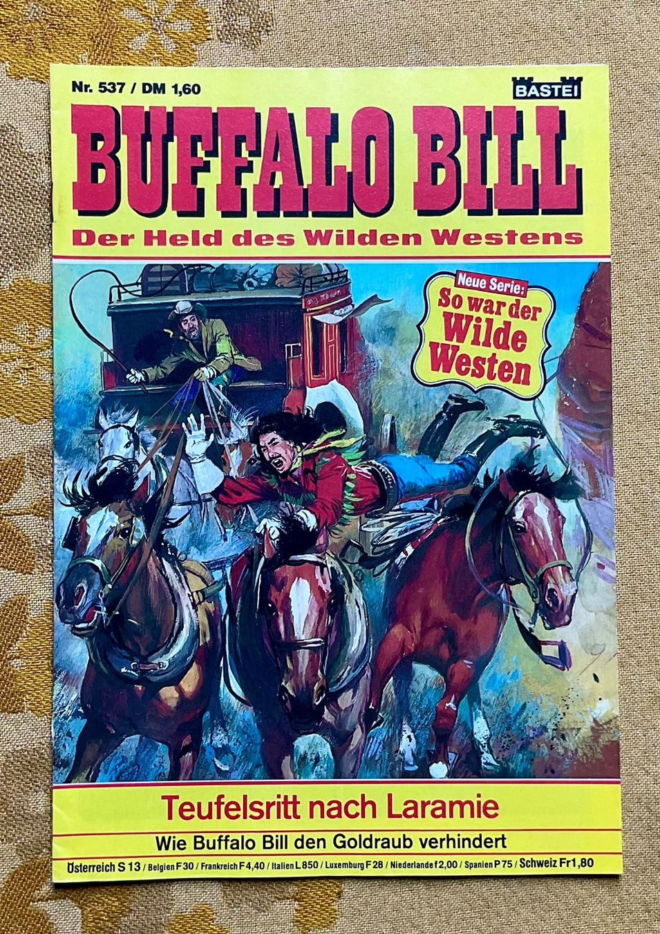 Comics: Buffalo Bill Heft Nr 537 von 1979 ? – Gebraucht aus Endingen von nathan05