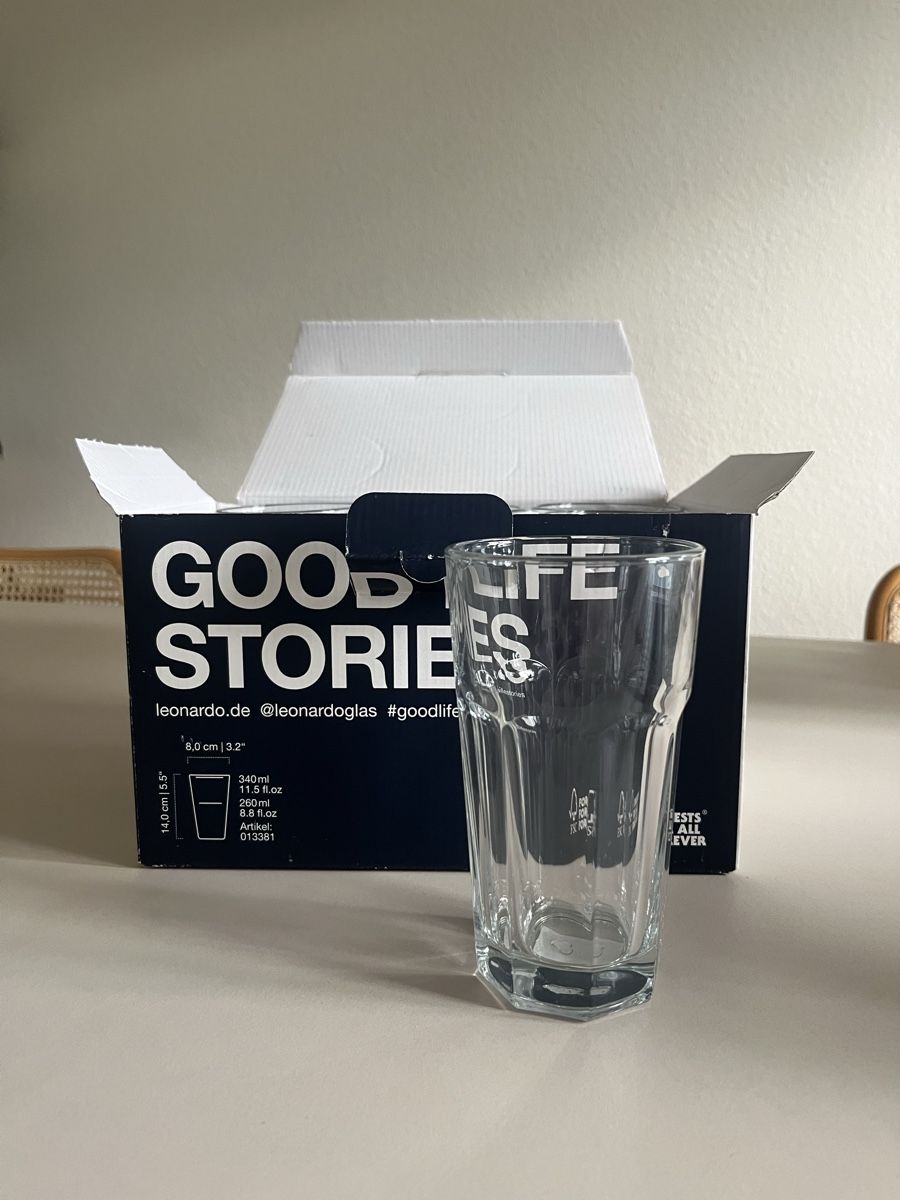 Bicchieri: Set de 6 verres Leonardo Rock 340ml  – Nuovo e nell'imballaggio originale da Lausanne venduto da ceriseflore 2