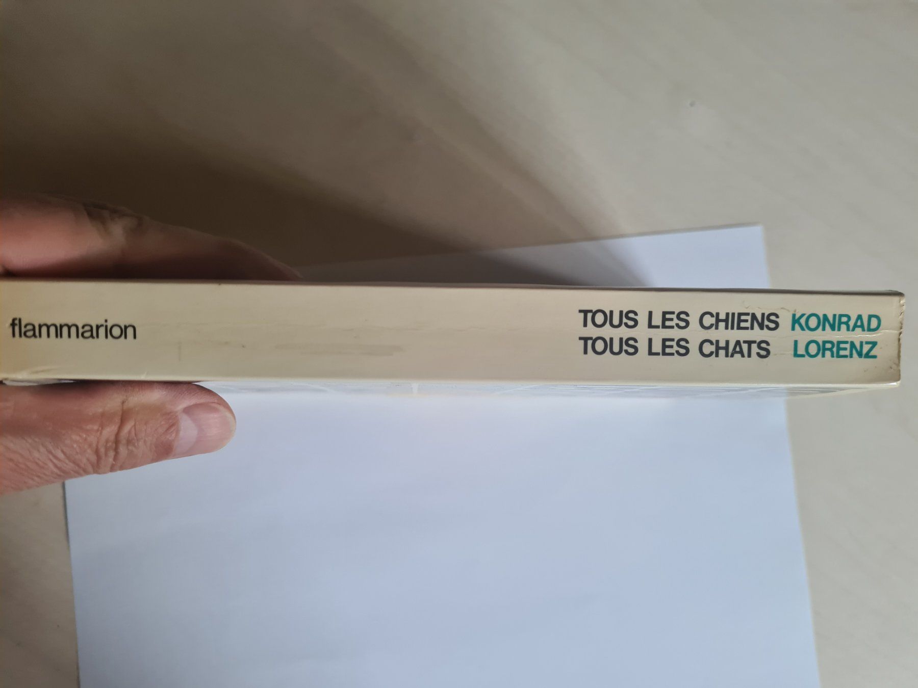 Bücher: Konrad Lorenz "Tous les chiens, tous les chats" – Gebraucht aus Nyon von gss_7jsq 2