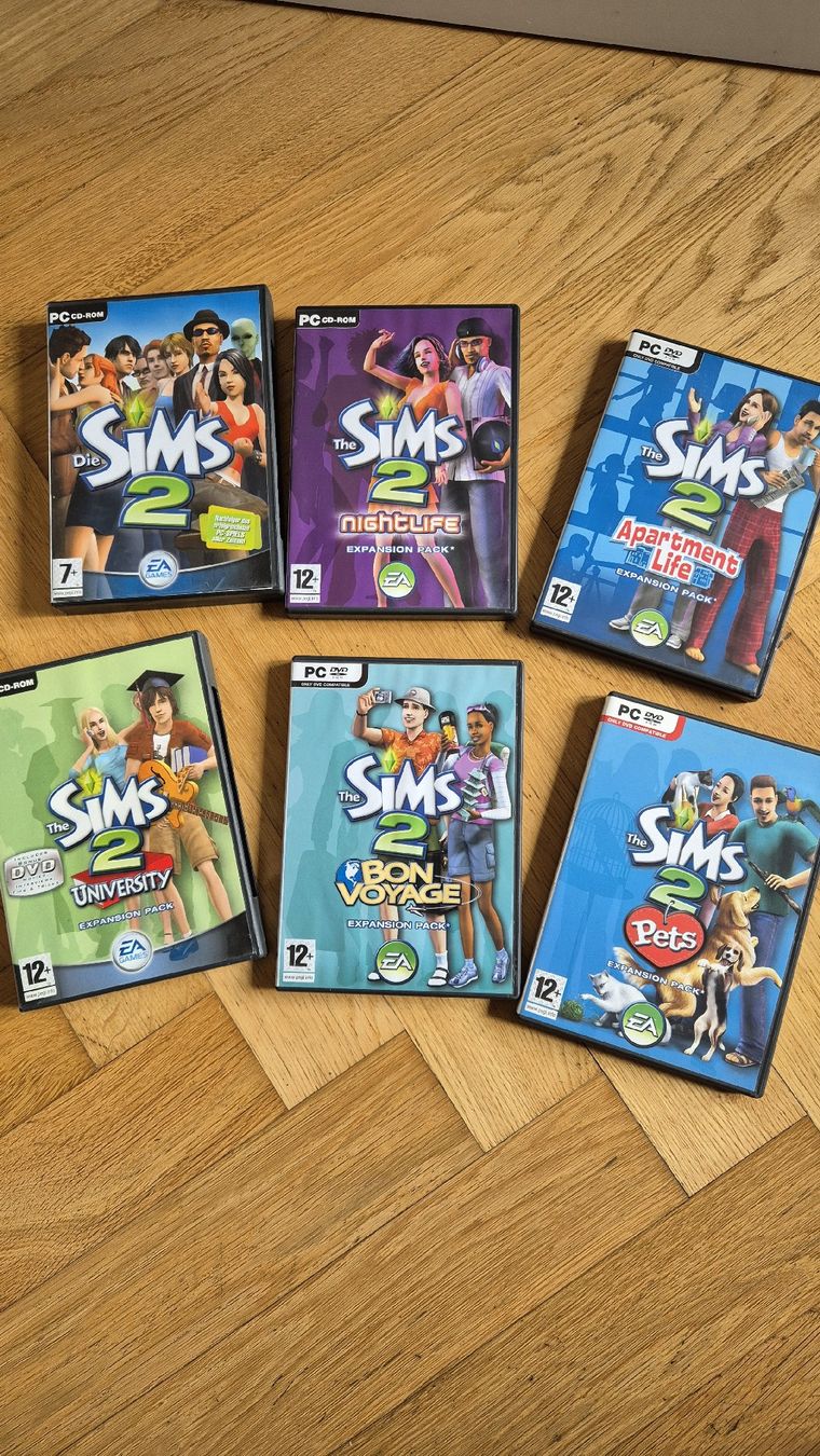 Jeux: Die Sims 2 Bundle – D'occasion à Bern par taheln