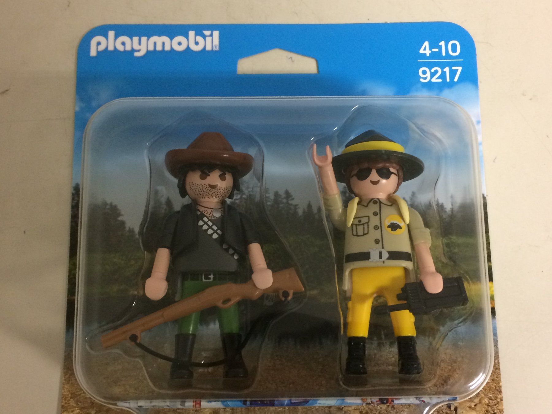 Playmobil Giocattoli: PLAYMOBIL DUO PACK FIGURES 9217 RANGER E BRACCONIERE‪ – Nuovo (secondo la descrizione) da Vezia venduto da Aquarius_Age