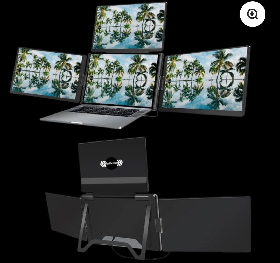 Monitor: FlexiQuad 14 Zoll Dockstation 3 Screen – Nuovo e nell'imballaggio originale da Horw venduto da Jarhead7