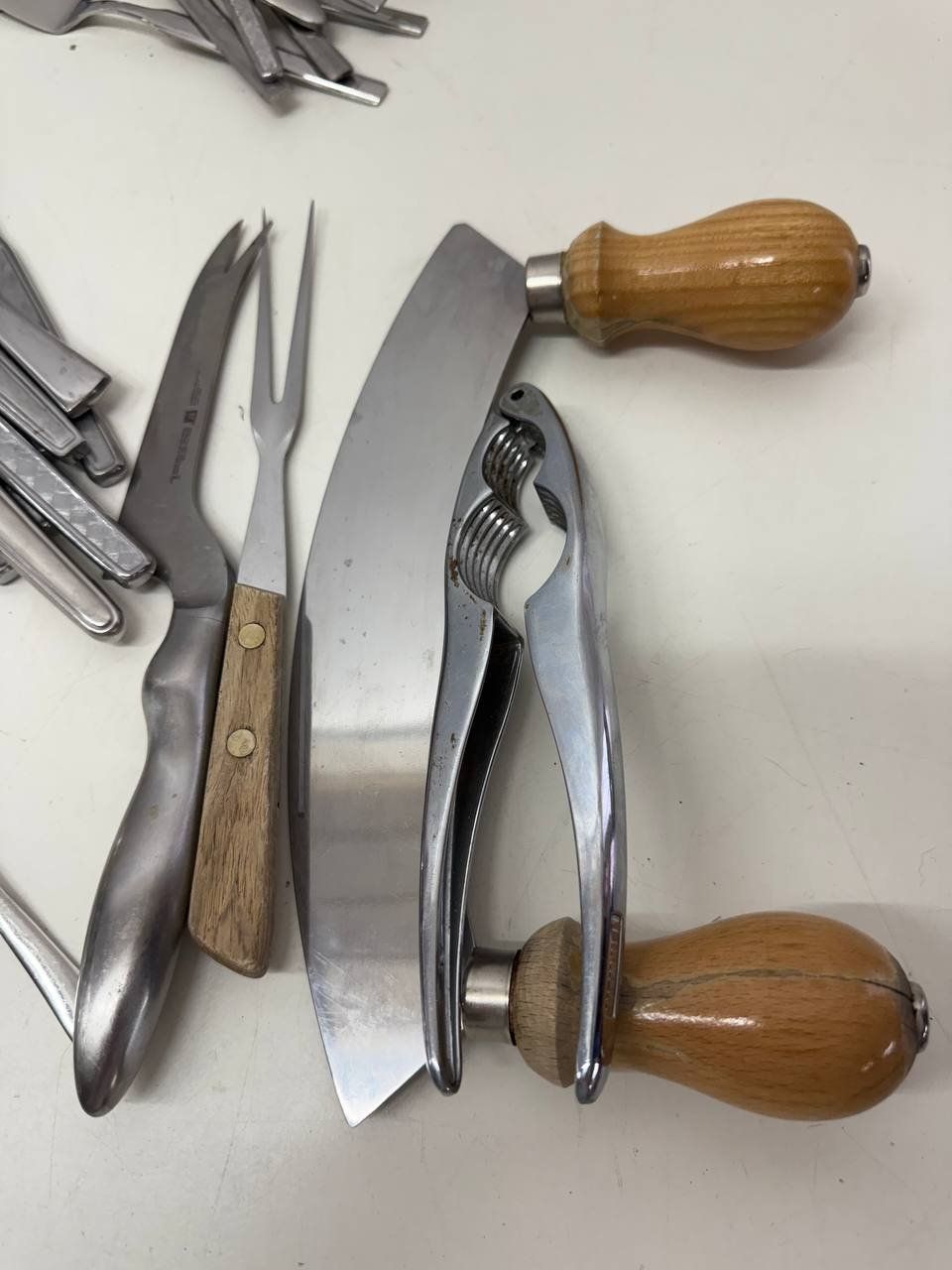 Bestecksets: Diverse Besteck , Messer Gabel Löffel Set K 141 – Gebraucht aus Oberönz von  8
