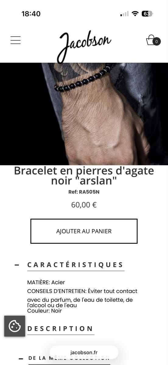 Armbänder & -reifen: Bracelet Jacobson - NEUF – Neu (gemäss Beschreibung) aus Genève von Igoreuf 1