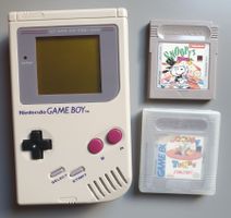 Nintendo Game Boy DMG-01 mit Snoopy und Looney Tunes